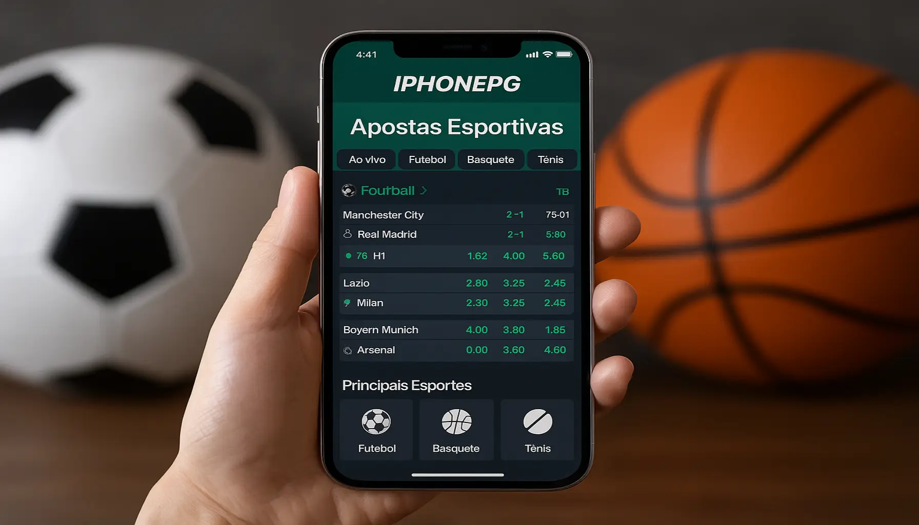 Apostas esportivas no cassino online IPHONEPG